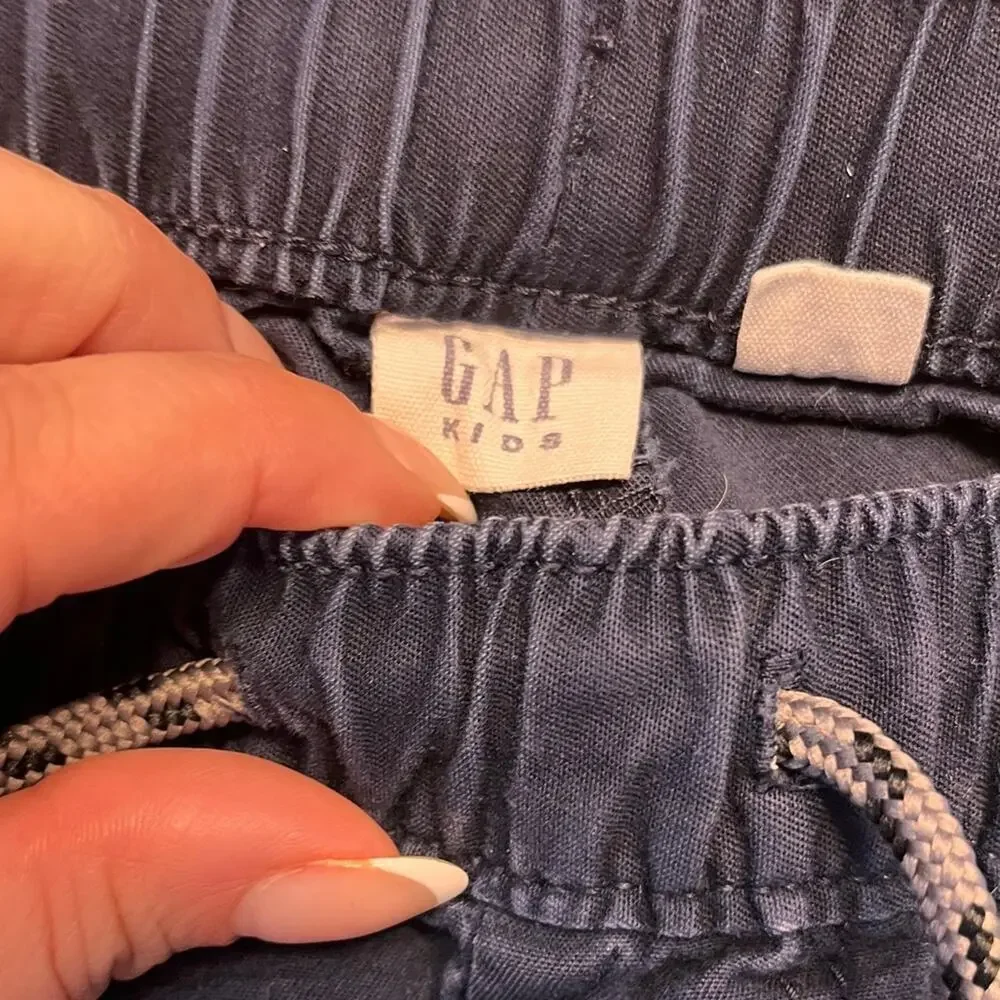 Gap Kids Boys Navy Blue Drawstring Joggers XXL